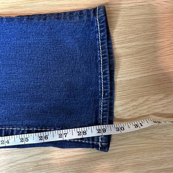 Vigoss Slim Boot Heritage Fit Boot Cut Medium Wash Low Rise Jeans Women’s 8 - Picture 12 of 13